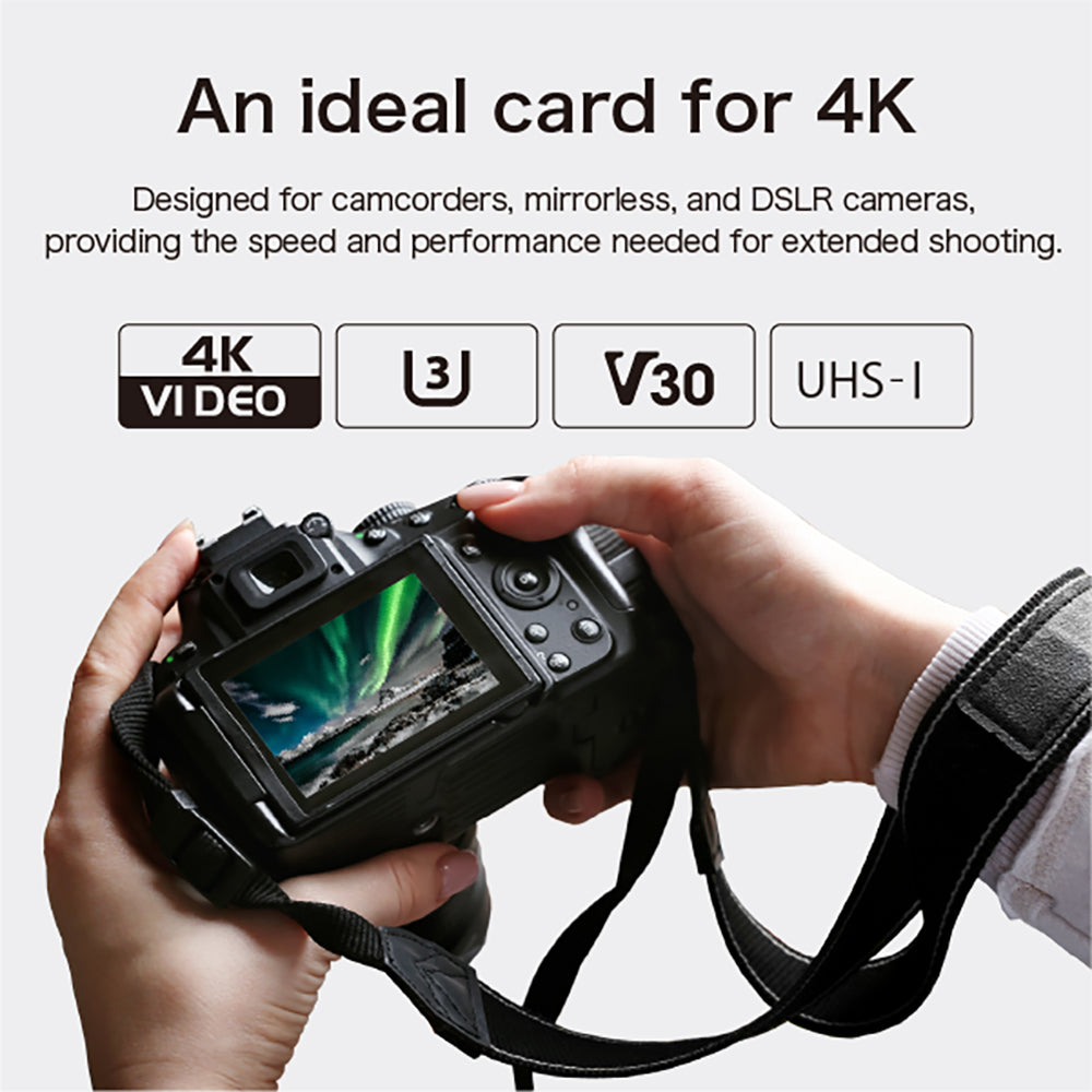 SUNEAST SD Card SDXC UHS-I V30 U3 C10 Memory Card