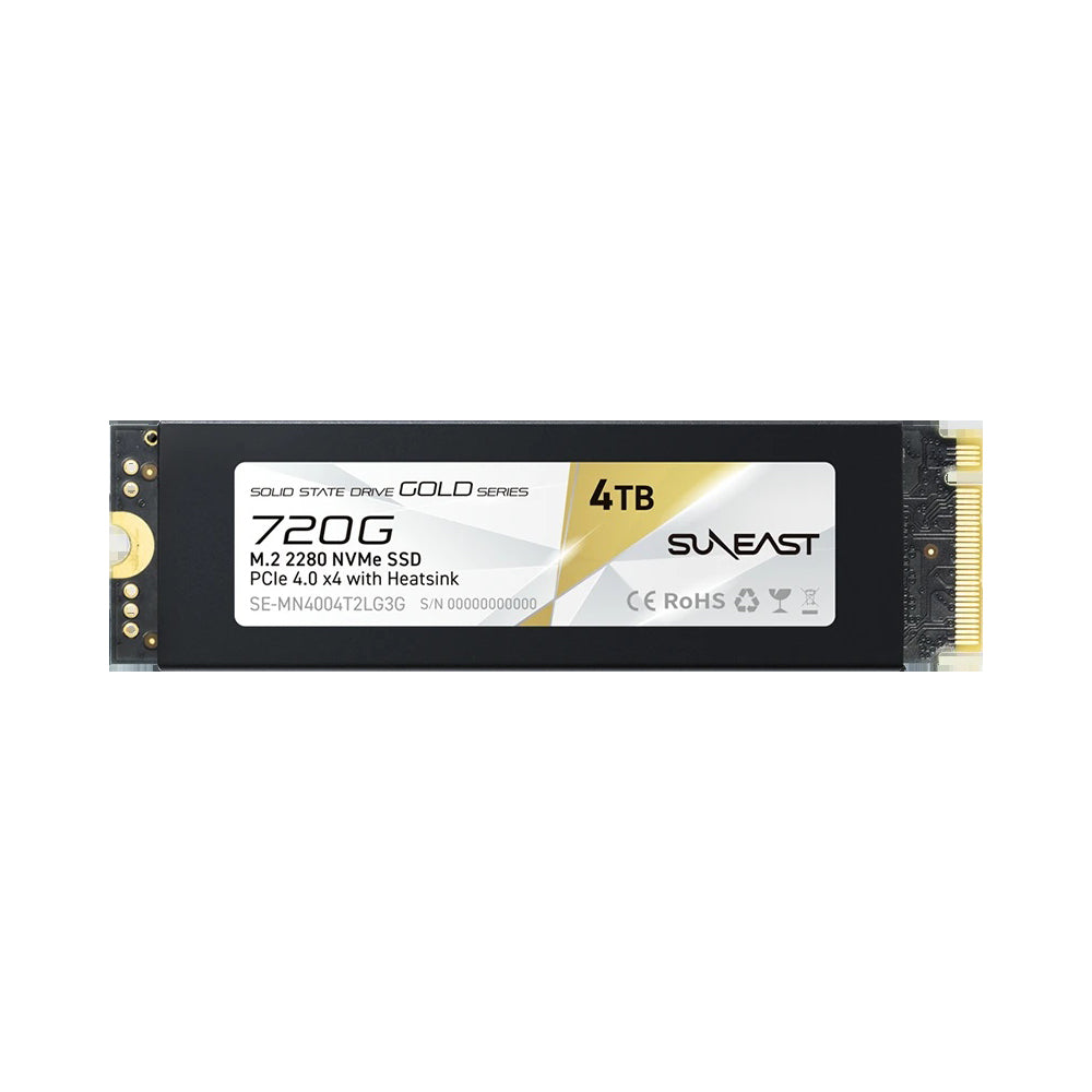 GOLD SERIES 720G M.2 2280 PCIe Gen4.0 × 4 with Heatsink