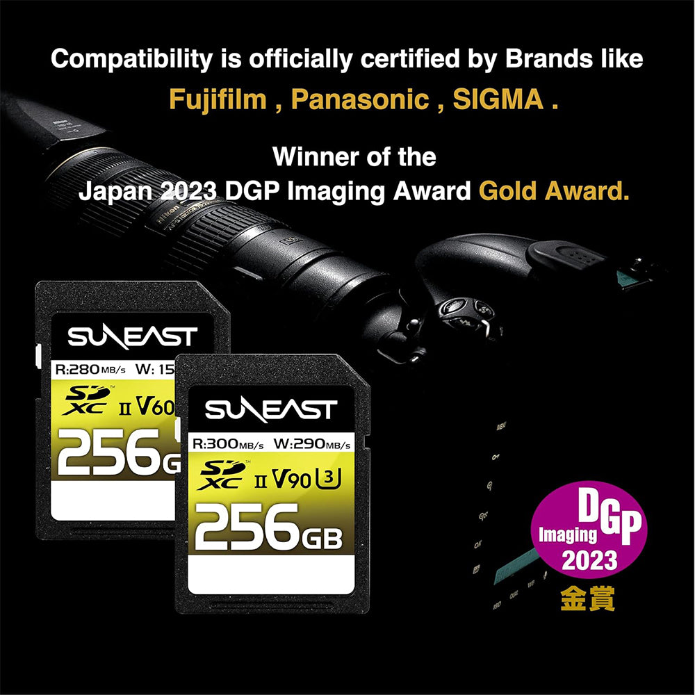 SUNEAST ULTIMATE PRO SDXC Card UHS-II V90 Series